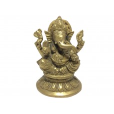 Lord Ganesh Brass Idol