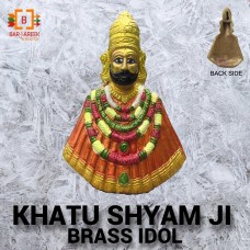 Khatu Shyam Ji Brass Idol Hanging