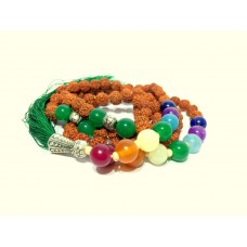 Seven Chakra with Rudraksh 108 Beads