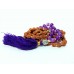 Purple Tassel with Rudraksh Jaap Mala 108 Beads